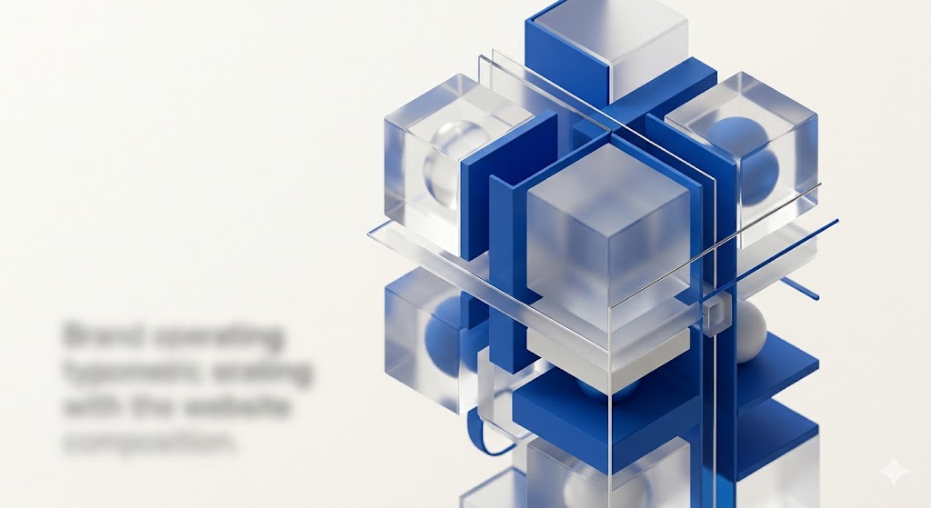 Abstract 3D geometric visual